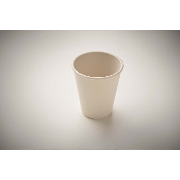 Reklámajándék | Cupful PLA szimplafalú pohár, bézs
