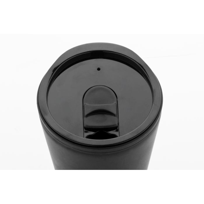 Reklámajándék | Dellio thermo pohár, fekete, 260 ml