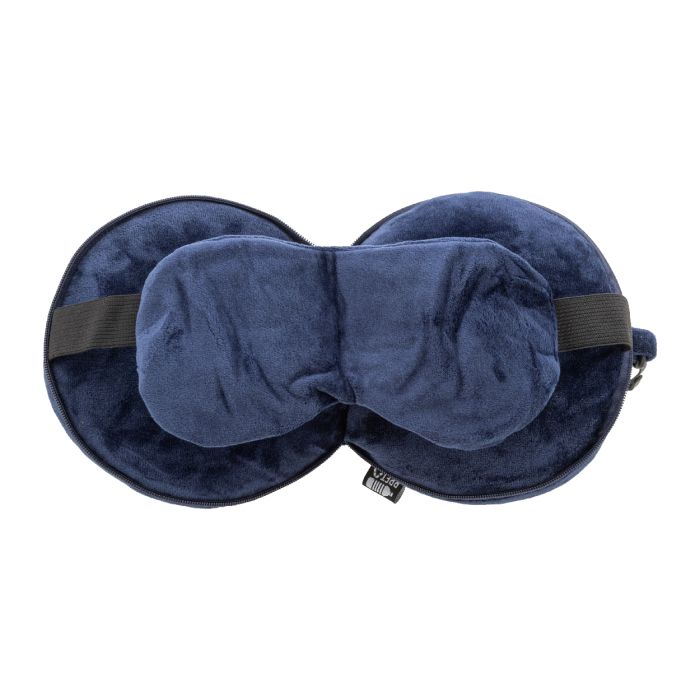 Dreamfly RPET nyakpárna, sötét kék | Reklámajándék, reklámtárgy, céges ajándék, egyedi reklámajándék Reklámajándék | Dreamfly RPET nyakpárna, sötét kék