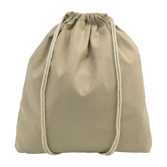 Reklámajándék | Dropex újrahasznosított pamut hátizsák, natúr