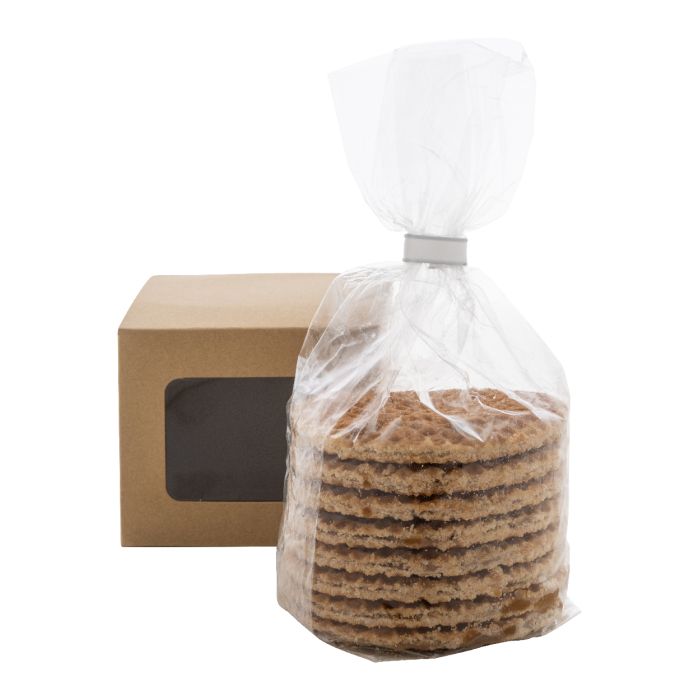 Reklámajándék | Duffles holland szirupos ostya, 250g, barna