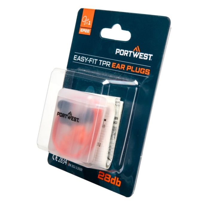 Portwest Easy Fit TPR zsinóros (1 pár), narancs | Adgift Reklámajándéktól Portwest Easy Fit TPR zsinóros (1 pár), narancs