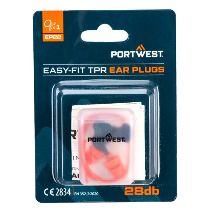 Portwest Easy Fit TPR zsinóros (1 pár), narancs | Adgift Reklámajándéktól Portwest Easy Fit TPR zsinóros (1 pár), narancs