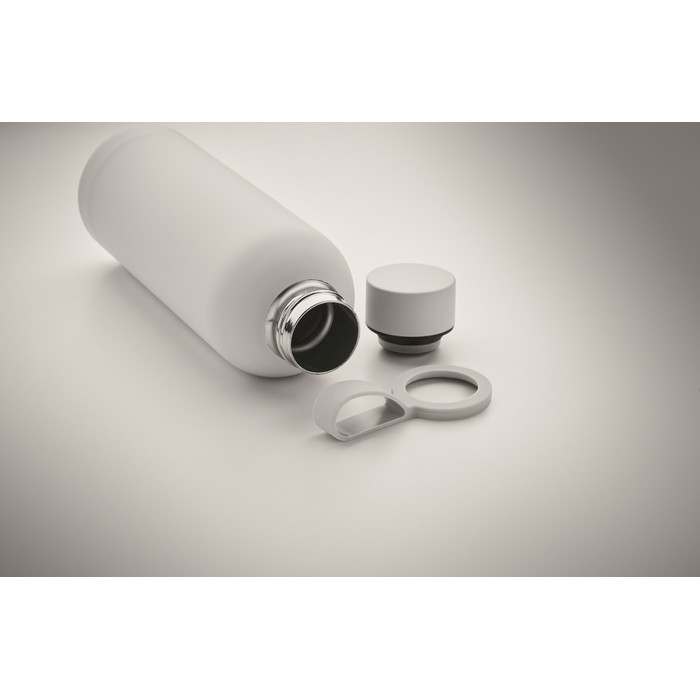 Emerald Duplafalú palack 500 ml, fehér | Reklámajándék, reklámtárgy, céges ajándék, egyedi reklámajándék Reklámajándék | Emerald Duplafalú palack 500 ml, fehér