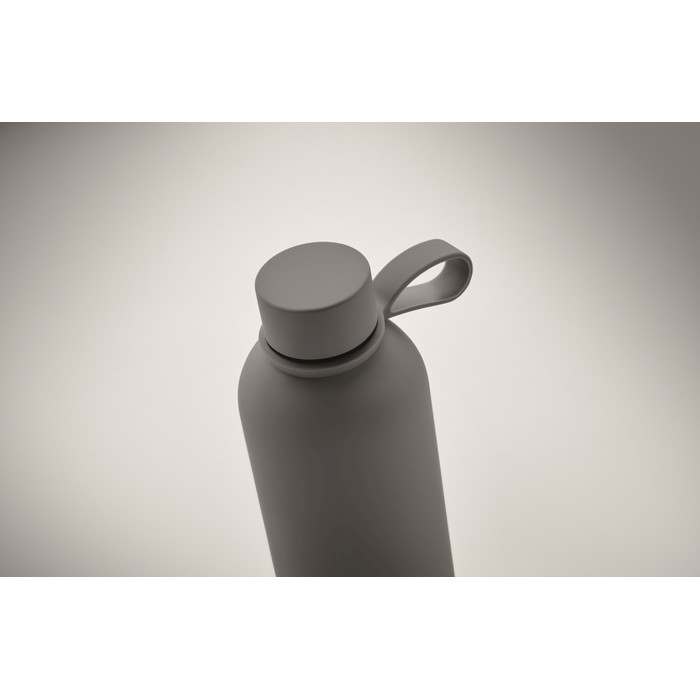 Emerald Duplafalú palack 500 ml, szürke | Reklámajándék, reklámtárgy, céges ajándék, egyedi reklámajándék Reklámajándék | Emerald Duplafalú palack 500 ml, szürke