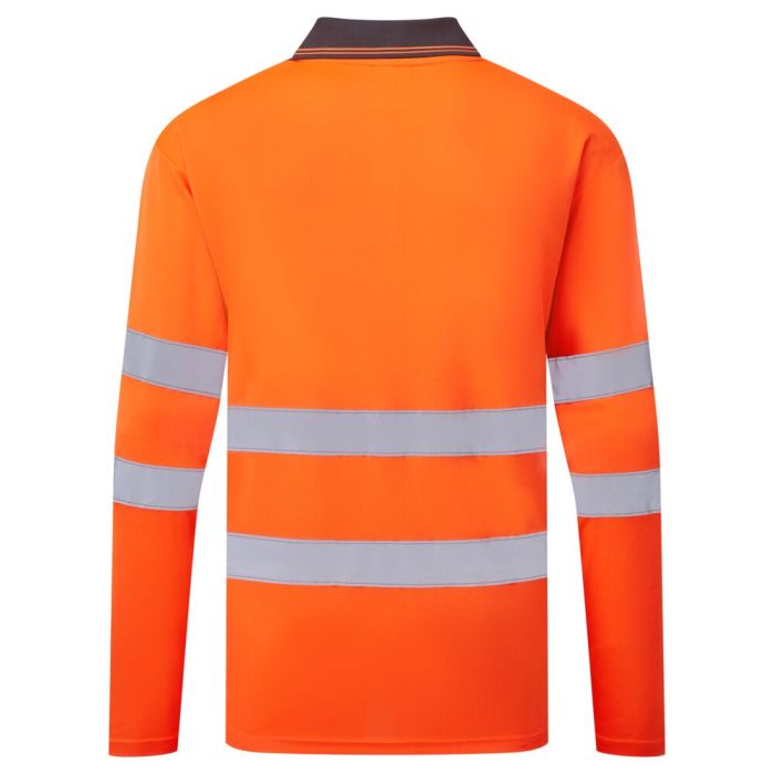 Portwest ES1 Essential HV PoloShirt L/S, narancs