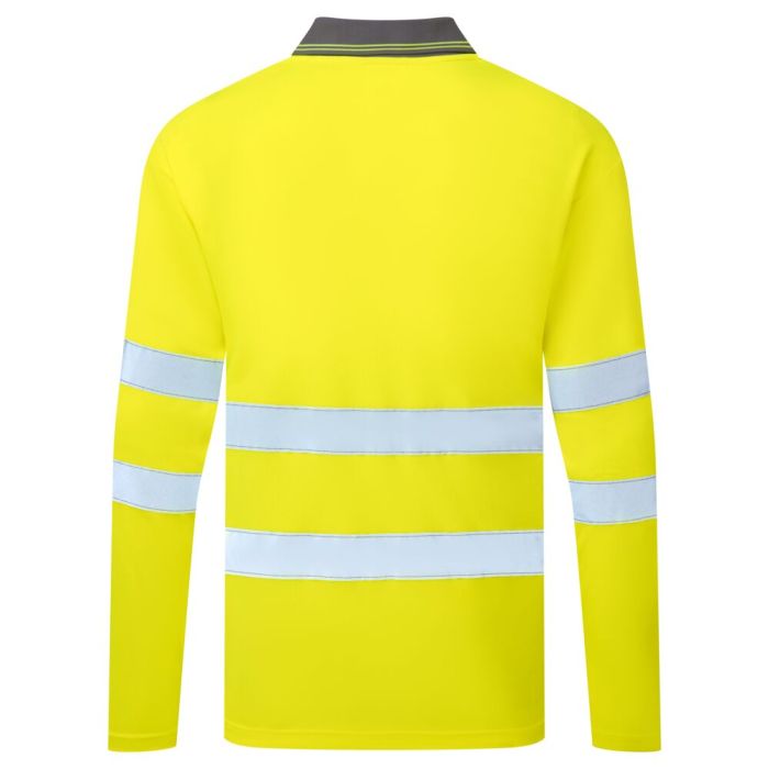 Portwest ES1 Essential HV PoloShirt L/S, sárga