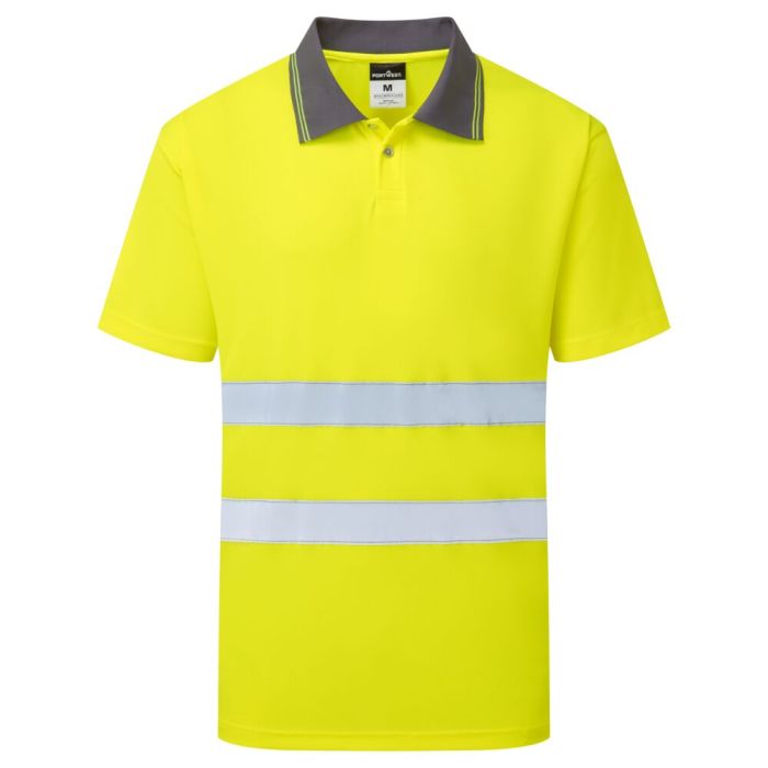 Portwest ES1 Essential HV PoloShirt S/S, sárga