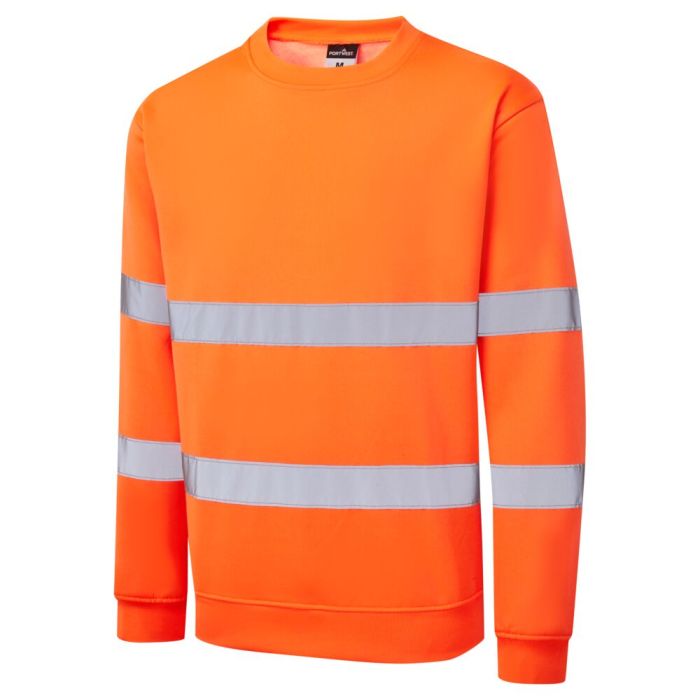 Portwest ES1 Essential HV Sweatshirt, narancs