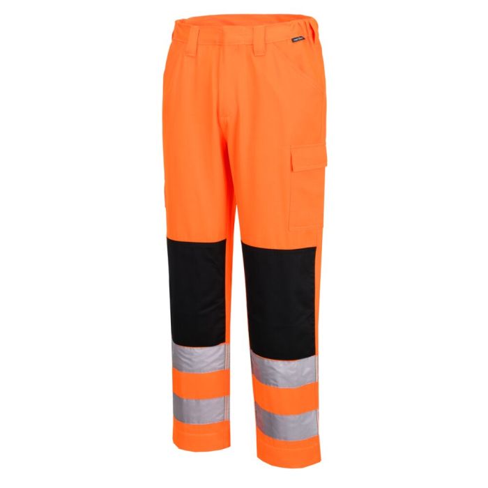 Portwest ES1 Essential HV Work Trousers, narancs