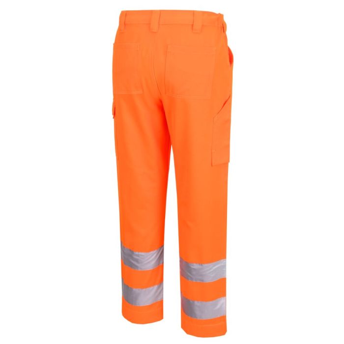 Portwest ES1 Essential HV Work Trousers, narancs