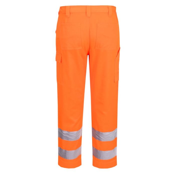 Portwest ES1 Essential HV Work Trousers, narancs