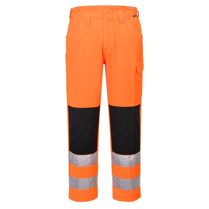 Portwest ES1 Essential HV Work Trousers, narancs