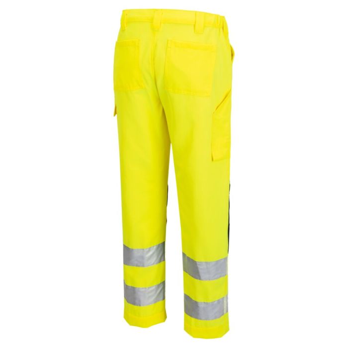 Portwest ES1 Essential HV Work Trousers, sárga