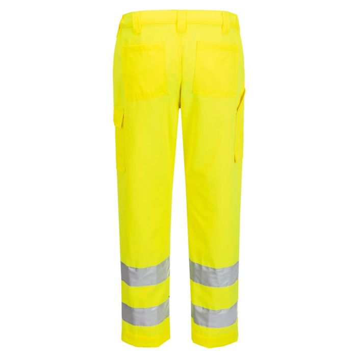 Portwest ES1 Essential HV Work Trousers, sárga
