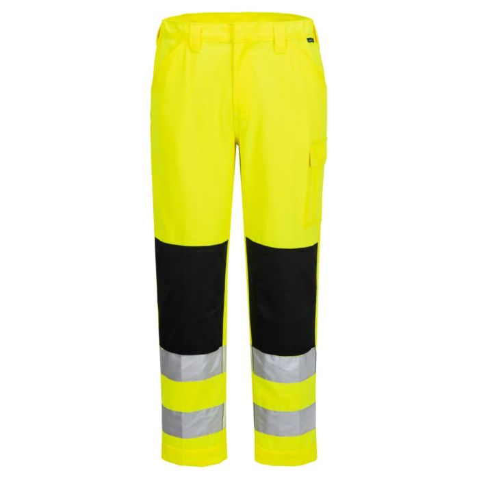 Portwest ES1 Essential HV Work Trousers, sárga