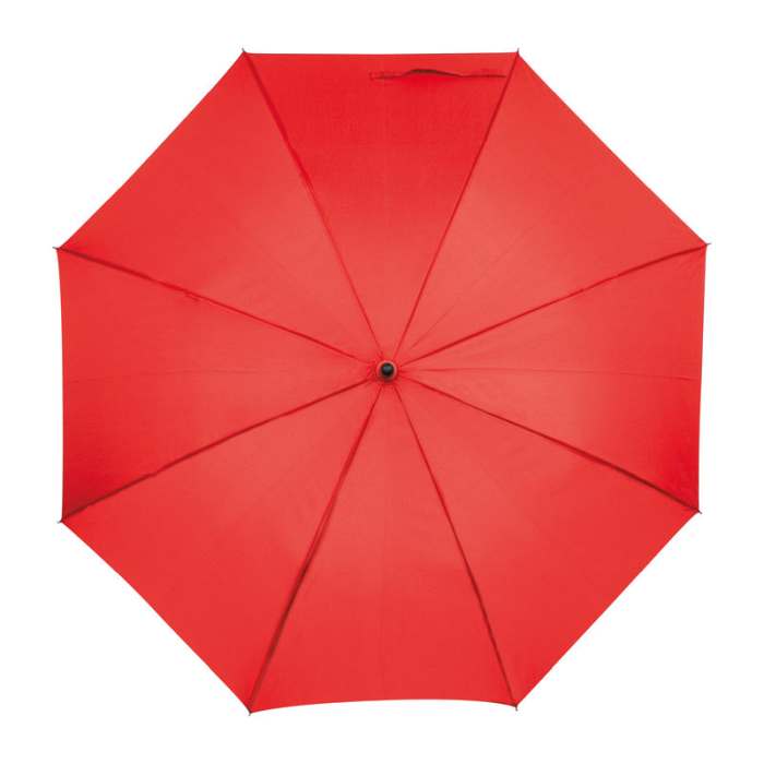 Reklámajándék | Esernyő üvegszálas vázzal, piros