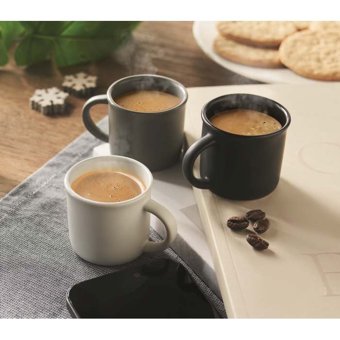 Reklámajándék | Espres Kerámia eszpresszó csésze 40ml, fehér