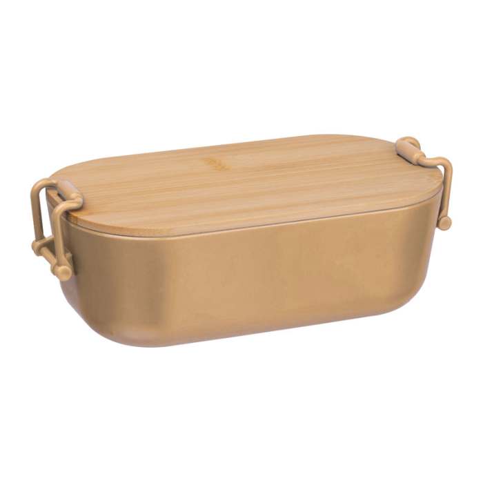 Ételhordó bambuszfedéllel , 750 ml, bézs | Reklámajándék, reklámtárgy, céges ajándék, egyedi reklámajándék Reklámajándék | Ételhordó bambuszfedéllel , 750 ml, bézs