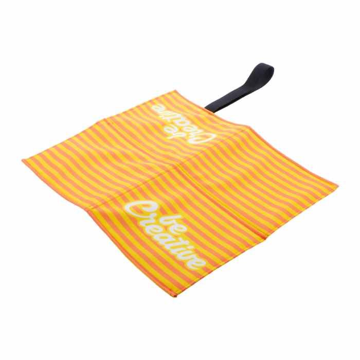 Fanseat Fold egyediesíthető RPET ülőpárna, fekete