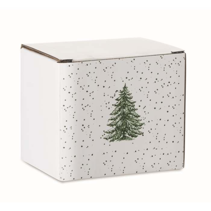 Reklámajándék | Festimug Karácsonyi kerámia bögre 300ml, zöld