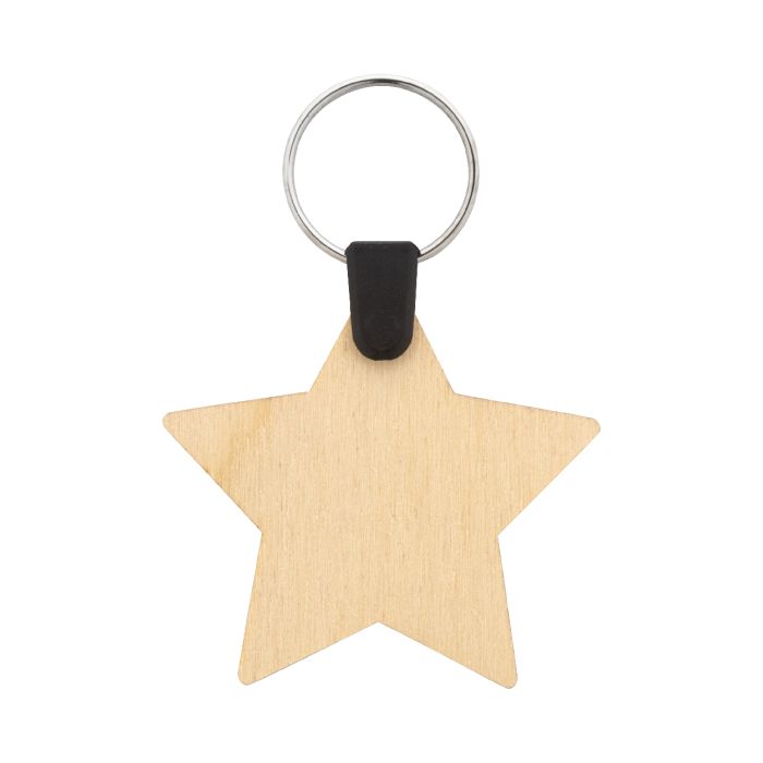 Fjerny Creative egyedi karácsonyi kulcstartó, csillag, natúr | Reklámajándék, reklámtárgy, céges ajándék, egyedi reklámajándék Reklámajándék | Fjerny Creative egyedi karácsonyi kulcstartó, csillag, natúr