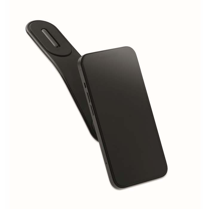 Reklámajándék | Flecar 15W mágneses autós töltő, fekete