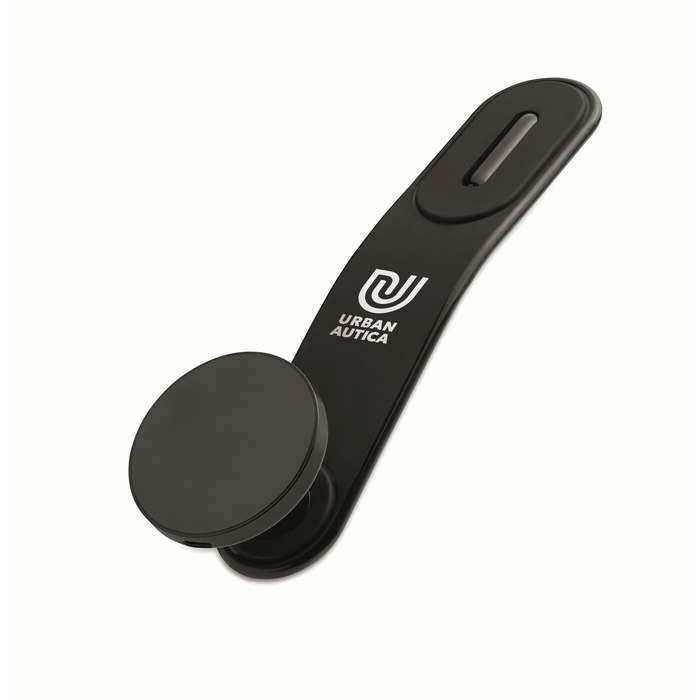 Reklámajándék | Flecar 15W mágneses autós töltő, fekete