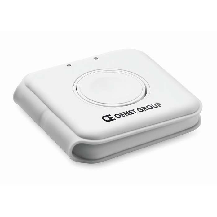 Reklámajándék | Flip 2 az 1ben összecsukh.töltő 15W, fehér