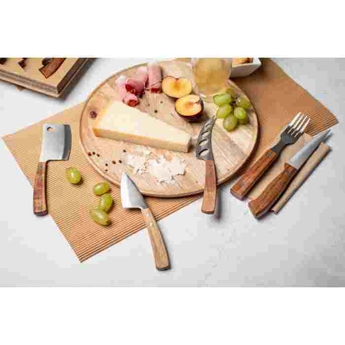 Reklámajándék | Fontina sajtkés szett, natúr