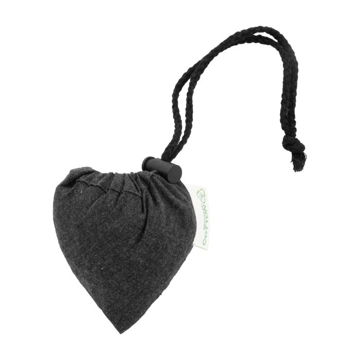 Reklámajándék | Forpex összehajtható bevásárlótáska, fekete