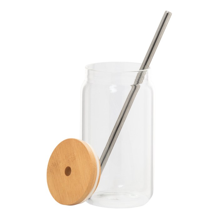 Reklámajándék | Frappu pohár, átlátszó, 450 ml