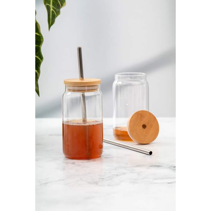 Reklámajándék | Frappu pohár, átlátszó, 450 ml