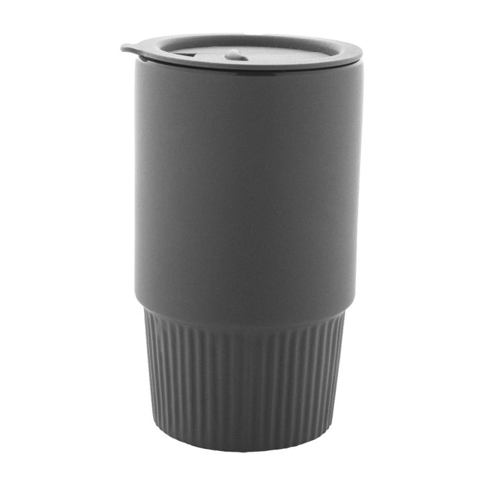 Reklámajándék | Freyja utazóbögre, sötétszürke