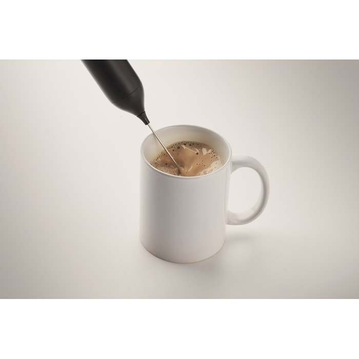 Froath Elektromos tejhabosító, fekete | Reklámajándék, reklámtárgy, céges ajándék, egyedi reklámajándék Reklámajándék | Froath Elektromos tejhabosító, fekete