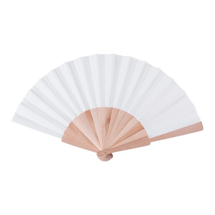 Reklámajándék | Gamasa kézi legyező, fehér