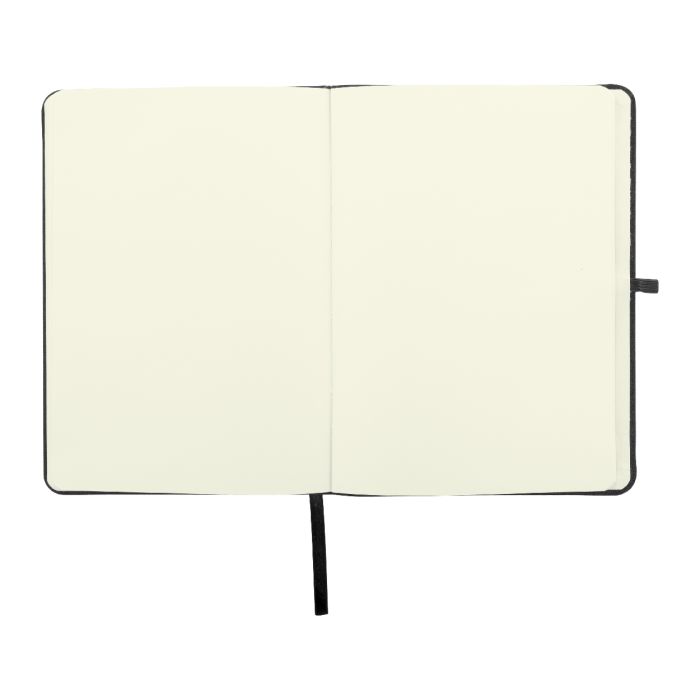 Reklámajándék | Gracilis RPET jegyzetfüzet, fekete