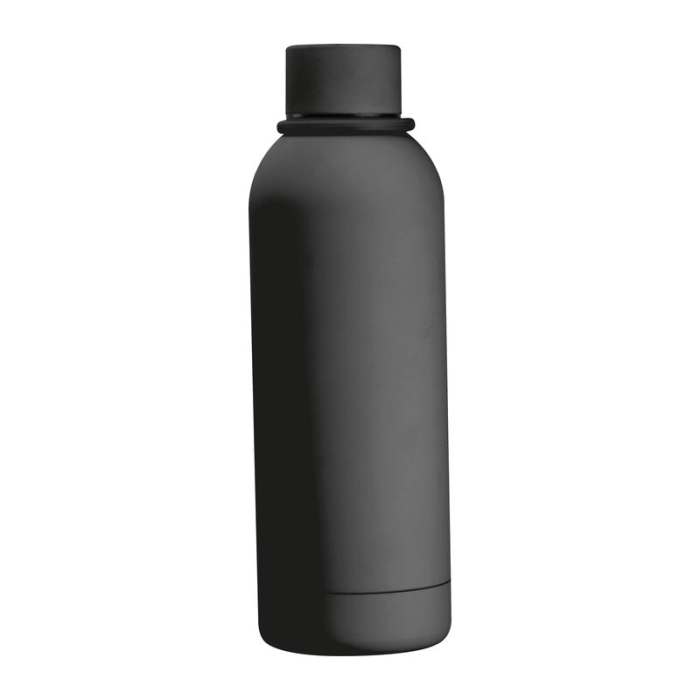 Gumírozott vákuumszigetelt ivópalack, 700ml, ezüst | Reklámajándék, reklámtárgy, céges ajándék, egyedi reklámajándék Reklámajándék | Gumírozott vákuumszigetelt ivópalack, 700ml, ezüst