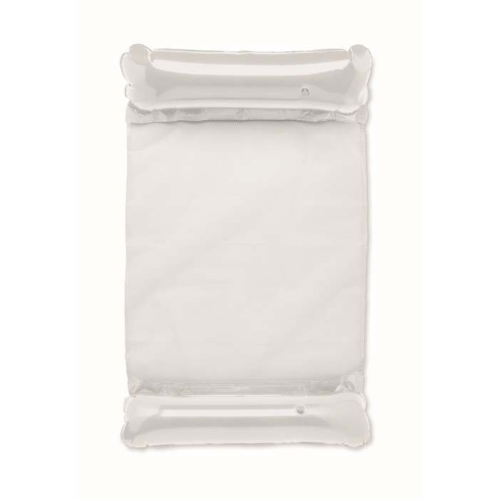 Reklámajándék | Hamafloat Felfújható hálós vízi függőágy, fehér