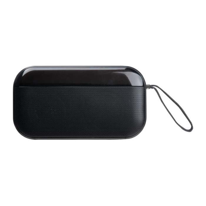 Reklámajándék | Hangszóró LED világítással, fekete