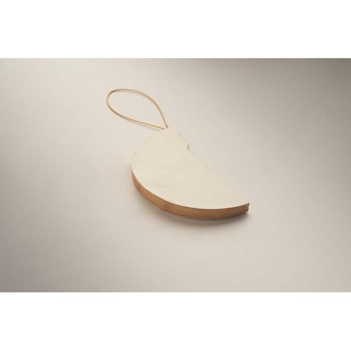 Reklámajándék | Harmobauble Christmas bauble ornament, bézs