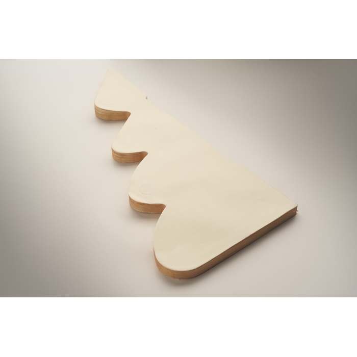 Reklámajándék | Harmobig Papír karácsonyfa dekoráció, bézs