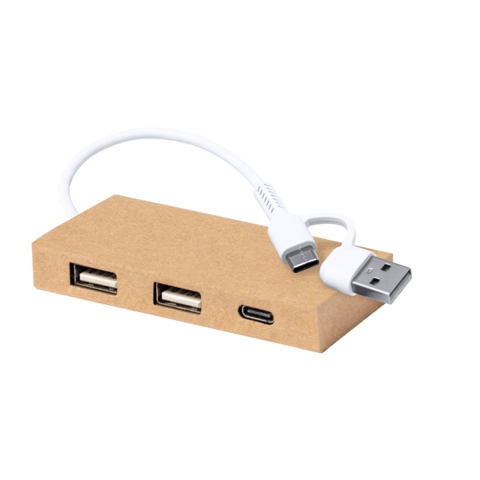 Hasgar USB hub, natúr