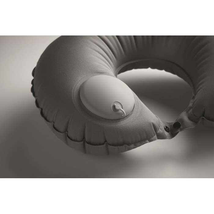 Reklámajándék | Heddow Gyorsan felfújható nyakpárna, szürke