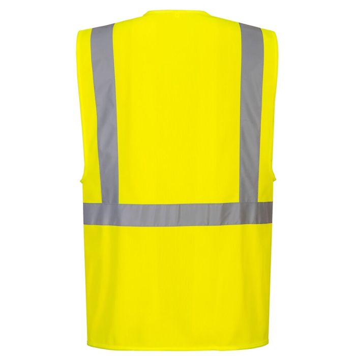 Portwest Hi-Vis Executive mellény tablet zsebbel, sárga | Adgift Reklámajándéktól Portwest Hi-Vis Executive mellény tablet zsebbel, sárga