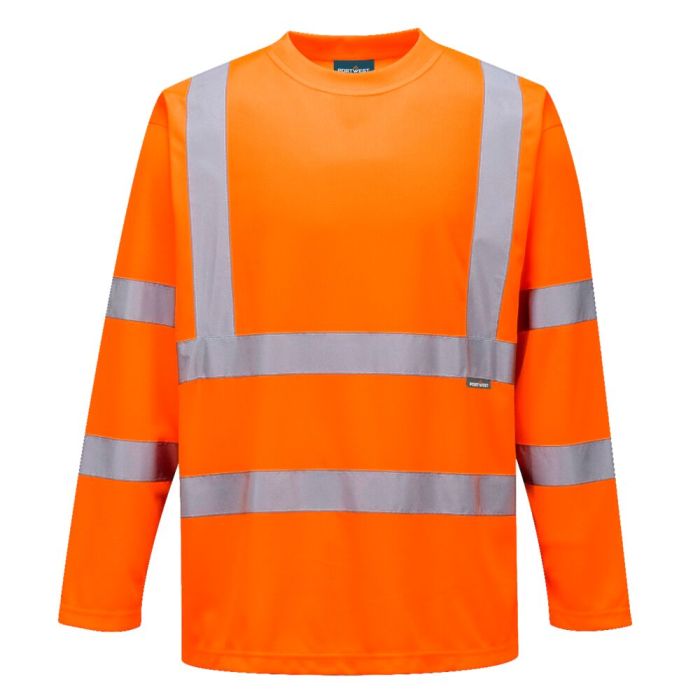 Portwest Hi-Vis hosszú ujjú póló, narancs