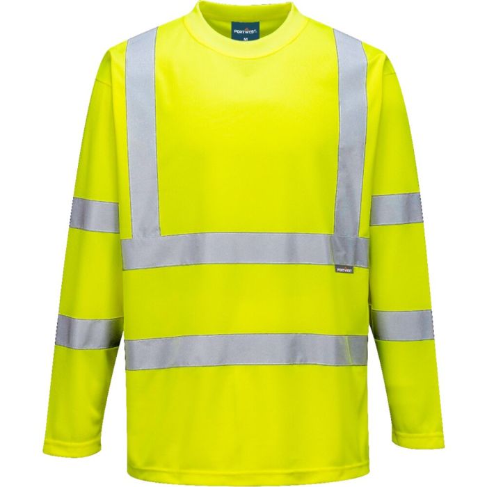 Portwest Hi-Vis hosszú ujjú póló, sárga | Adgift Reklámajándéktól Portwest Hi-Vis hosszú ujjú póló, sárga