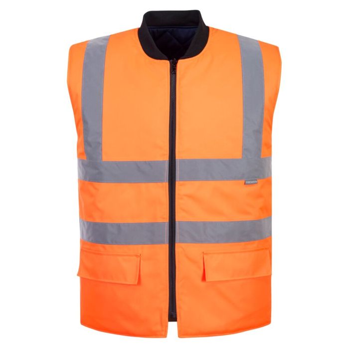 Portwest Hi-Vis kifordítható mellény, narancs | Adgift Reklámajándéktól Portwest Hi-Vis kifordítható mellény, narancs