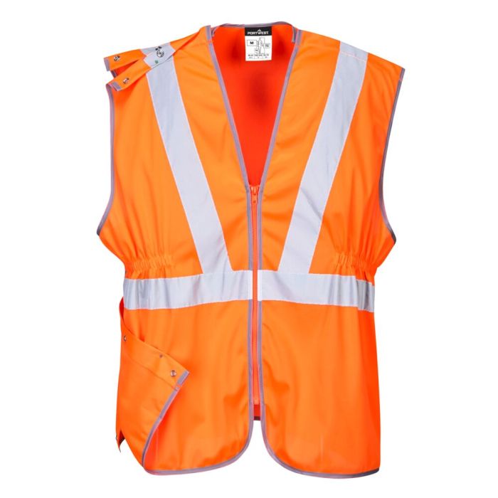 Portwest Hi-Vis Long RIS mellény, narancs | Adgift Reklámajándéktól Portwest Hi-Vis Long RIS mellény, narancs