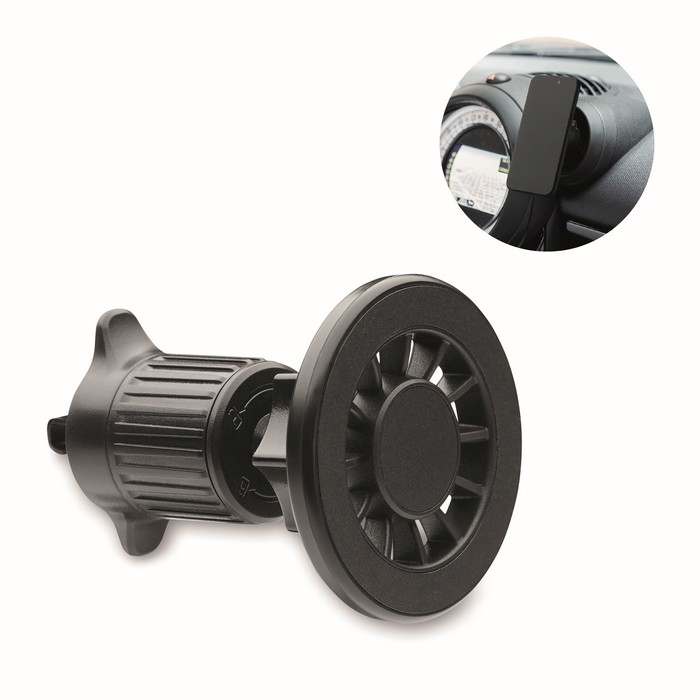 Holdme Mágneses telefontartó, fekete | Reklámajándék, reklámtárgy, céges ajándék, egyedi reklámajándék Reklámajándék | Holdme Mágneses telefontartó, fekete